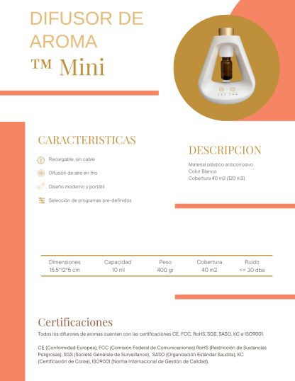 Difusor de Aroma TM Mini - Imagen 4
